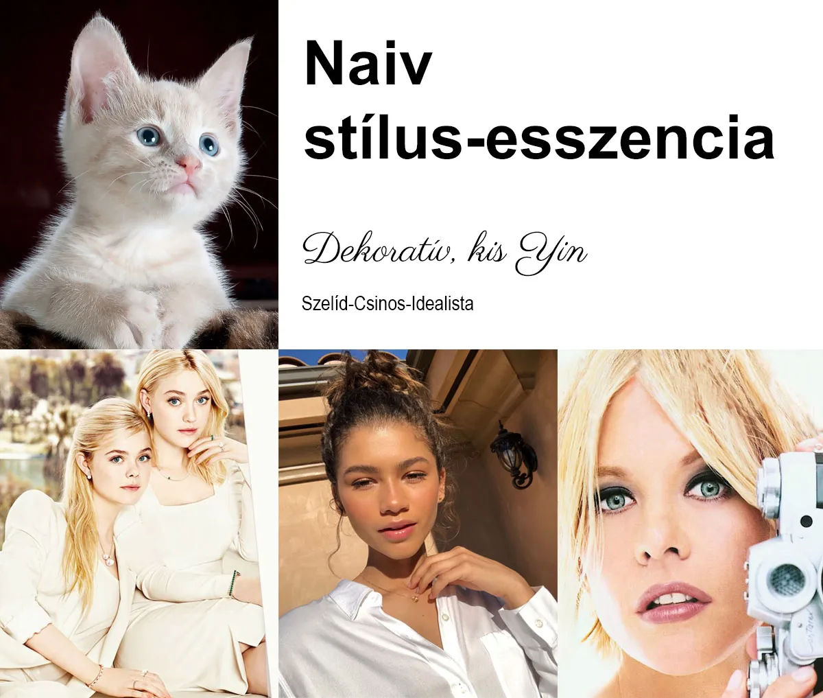 Naiv stílus-esszencia